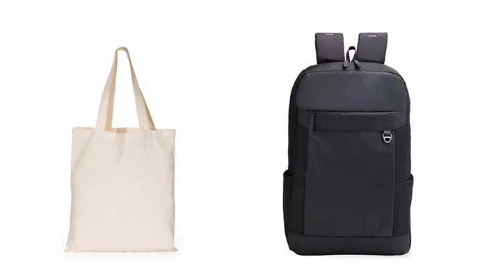 ecobag e mochila personalizada