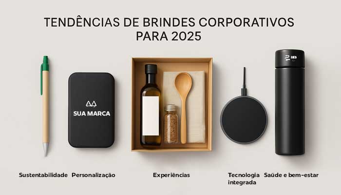 tendências de brindes corporativos