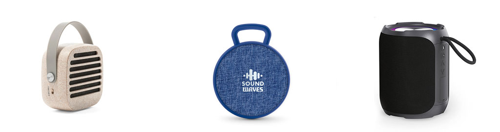 caixas de som portáteis personalizadas