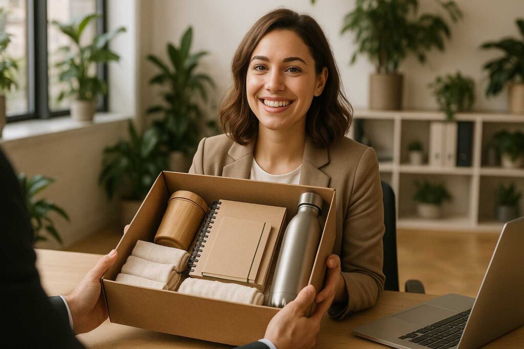 kits onboarding sustentáveis