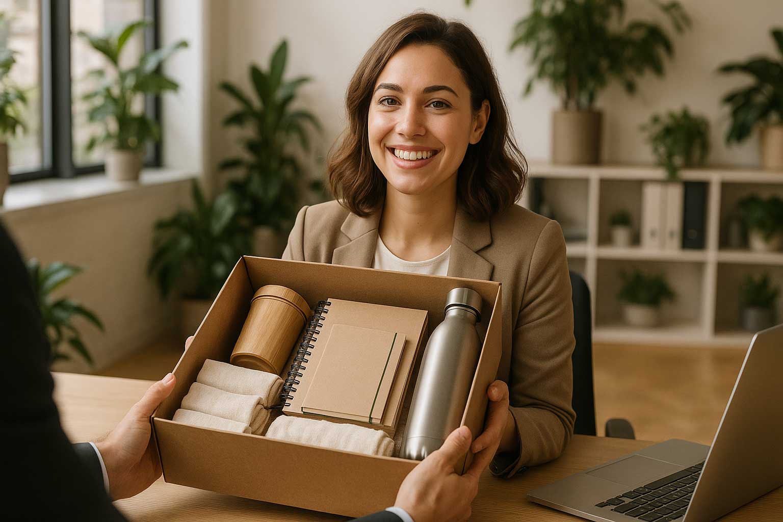 kits onboarding sustentáveis