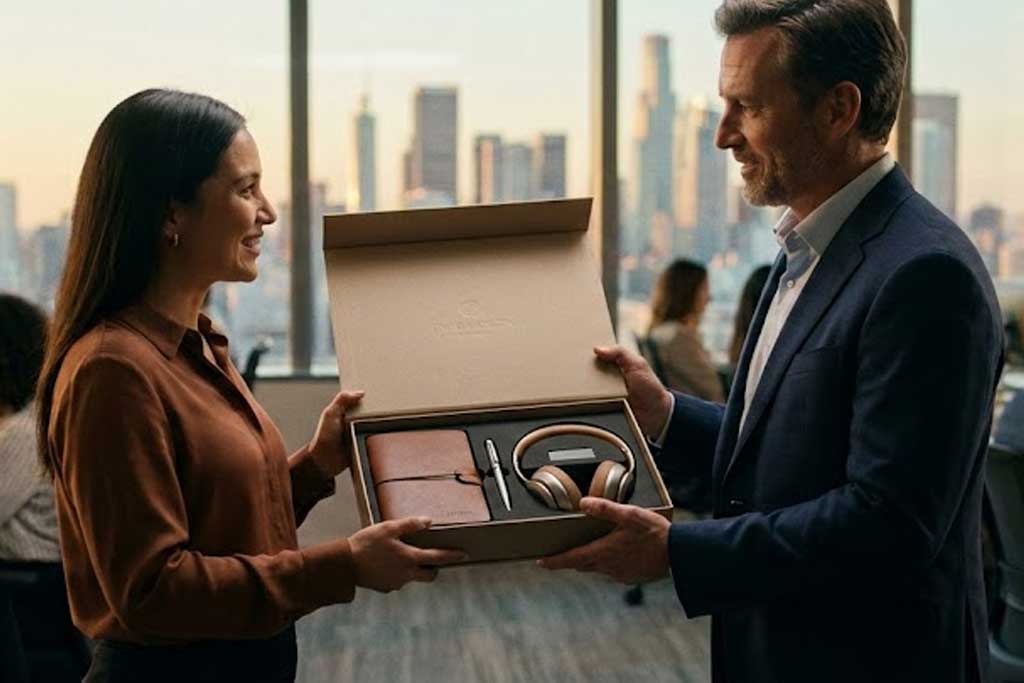 brindes institucional para reter talento