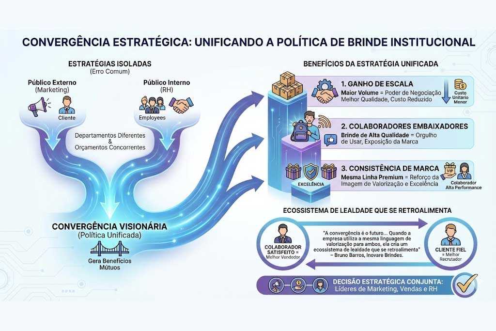 estratégia para brindes institucionais