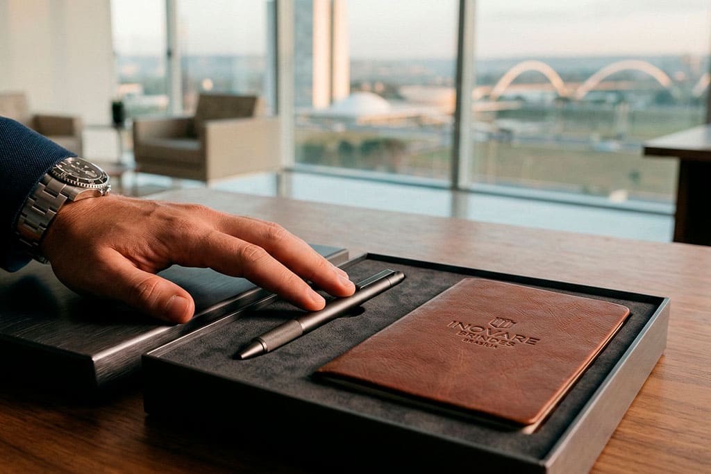 brindes corporativos de luxo em brasilia