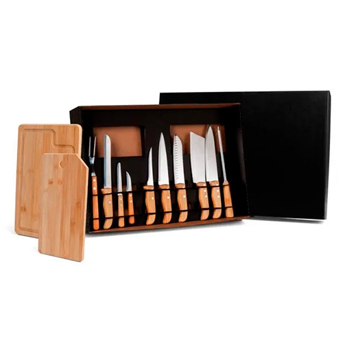 Kit Churrasco e Cozinha com Garfos e Facas